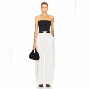 Camila Coelho Reese Pant in Bone - xs